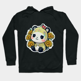 "Enchanted Whimsy: A Delightfully Cute Animal with a Marvelous Design" Hoodie